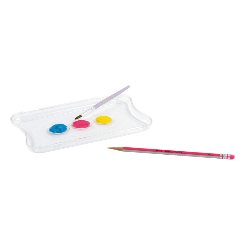 Giotto Paint Candy Collection 7x 12ml + 1 pennello +