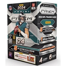 2024 Panini Prizm Football Blaster Box - 24 Football Cards Per Box