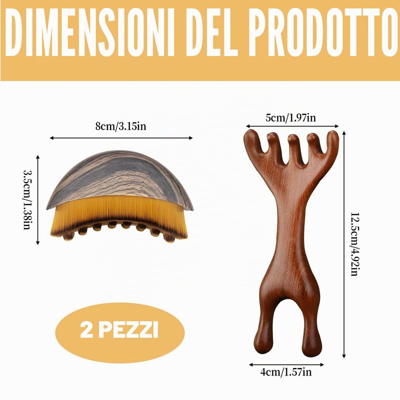 2 spazzole a secco per drenaggio linfatico, spazzola viso per