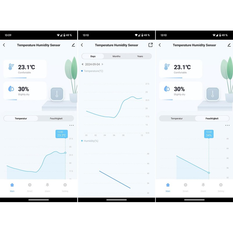Royal Gardineer Plant Sensor: Smart Soil Moisture & Temperature Sensor
