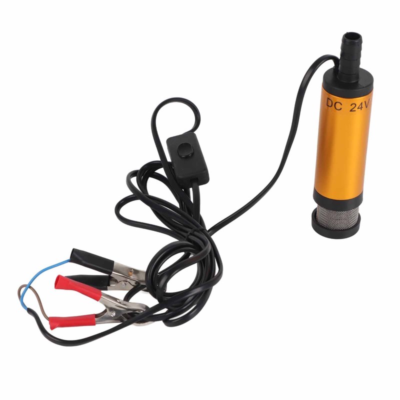 Professional 12L/min 60W 24V Submersible Pump Water Oil Diesel Fuel