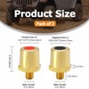 Luomorgo 1 Pair M8 Thread Male Battery Terminal Charging Post,