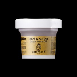 SKINFOOD Black Sugar Mask Wash Off 120g / 스킨푸드 블랙슈가 마스크 워시 오프 120g