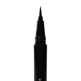 Finer Liner, Delineador de Ojos Negro Líquido Tipo Plumín Larga Duración, De Bloóm Cosmetics 0.5 G