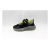 DRD Kids Turbo Orthopedic Friendly Shoe Black/Lime 3.0Y Wide Width