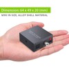 Bi-Directional Coaxial Converter,Optical SPDIF Toslink to Coaxial Toslink and Coaxial