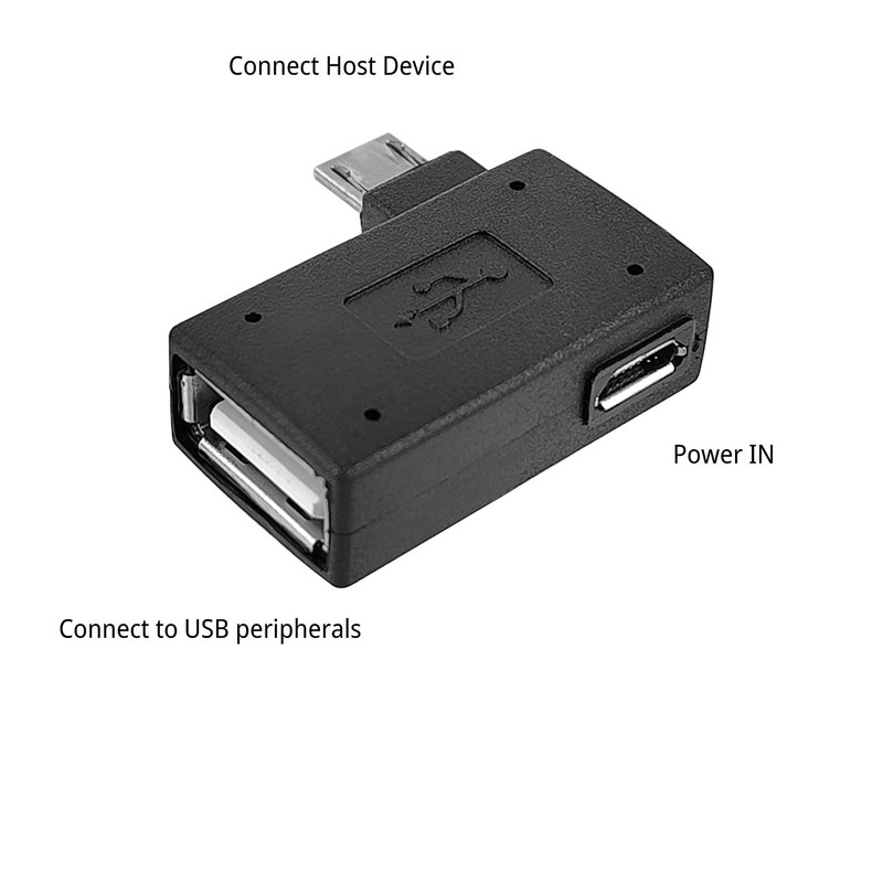 1 Pack OTG Cable Adapter for Fire TV Stick 4K