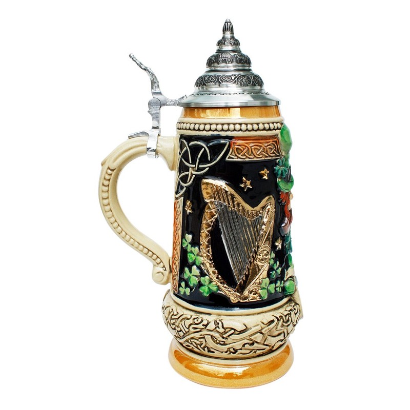 Ireland Leprechaun German Beer Stein by King werk