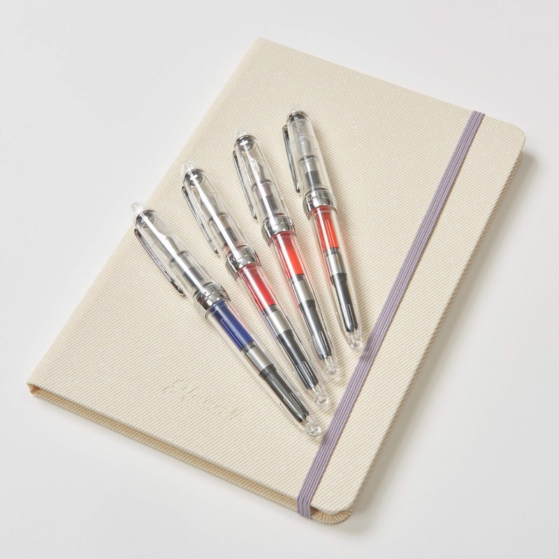 Hmmm!? 641065 Fountain Pen, Fine Point, Fonte, Clear Blue