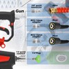 RIDGE WASHER Pressure Washer Gun 5000 PSI with Nozzle Bracket,