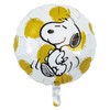 Hokosan ibrex 14-inch Round Peanuts Gold Swirls