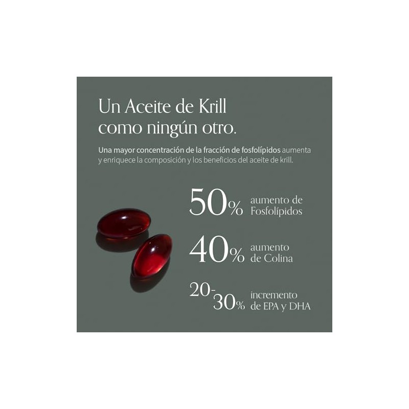 Kryom Oxomio Aceite Krill Puro Cápsulas Omega Epa Dha Astaxantina