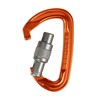 Trango - Superfly EVO Screwlock Carabiner, Orange, 3 Pack
