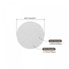 sourcing map Pipe Screen Stainless Steel Screens, 1/2 Inch (12.7mm)