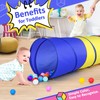 PigPigPen Pop Up Play Tunnel Tent for Toddlers Babies or