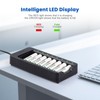 AAA Battery Charger with 16Pack AAA 800 Rechargeable Batteries, 8