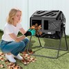 Werph Compost Bin Outdoor Composter, Fast Assembly 43 Gallon Dual
