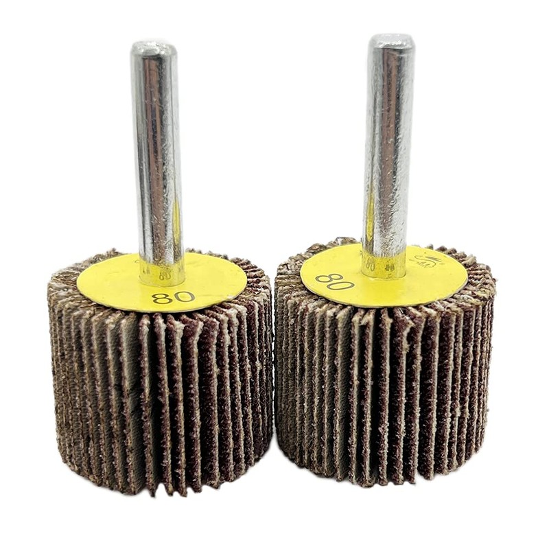 FEIHU 25 Pcs 20X25x6mm Flap Wheels Set.for Removing Rust, Deburring,