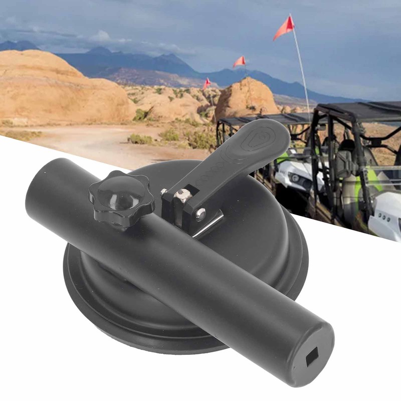 Universal Suction Cup Flag Pole Bracket Vehicle Flagpole Bracket Multi