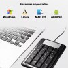 EGTMA 5 Piezas Teclado Numerico Para Computador Usb Pc