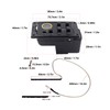 Acoustic Guitar Pickup EQ LCD Tuner 4 Band EQ Preamp