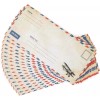 Bargain Paradise 50 Pack Airmail Envelopes -Blue Airmail Envelopes- Air