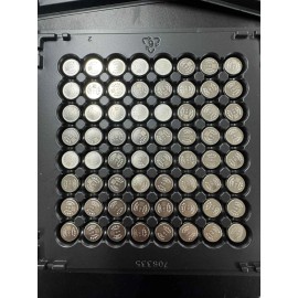 VARTA Lot 2 VARTA CP1254 A4 3.7v 0.3WH 77mAh Rechargeable Battery Germany Made NEW