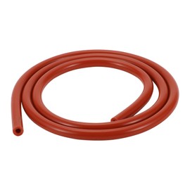 Hihaha Silicone Vacuum Tubing Hose Automotive Vacuum Line High Temperature 6.6Ft 3/16" 5mm ID 2.5mm Thickness 1 Pcs Red