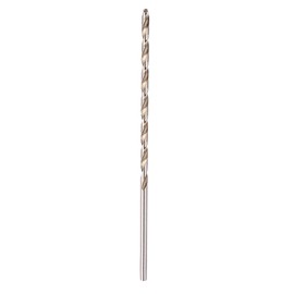 Spiral Drill Bit HSS, Extra Long 160 mm, Direct Shank Drill Bit Set 4 mm Diameter, Twist Drill Bit for Metal Wood, Auger Drill, Tool, Electric Drill Hole, Drill Block, Masonry, Concrete
