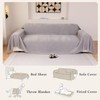 Sofa Cover Non-Slip Couch Cover for 3 Cushion Cover Furniture