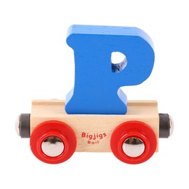 Bigjigs Rail Rail Name Letter P (One Supplied)