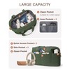 Travel Duffle Bag, Puffer Gym Bag for Women Lightweight Weekender