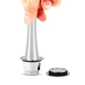 Atyhao Coffee Tamper, 30mm Capsule Coffee Powder Hammer Tamper Stainless Steel Coffee Press Tool for