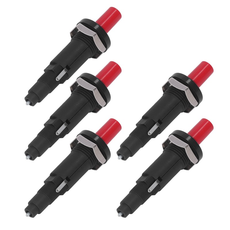 5PCS Piezo Igniter 1 Out 2 Spark PP Shell Push