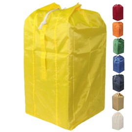 Olithani Commercial Linen, Dry Collection Bag, Laundry Bag, Polyester, 1 Piece, 46.2 gal (120 L), All Purpose (Yellow)
