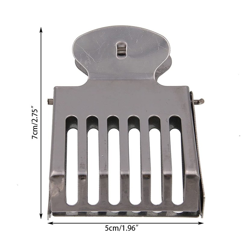 Anawakia Beekeeper Queen Bee Catcher Stainless Steel Clip Beekeeper Queen