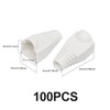 YIOVVOM Soft Plastic Ethernet RJ45 Cable Connector Boots Cover Strain