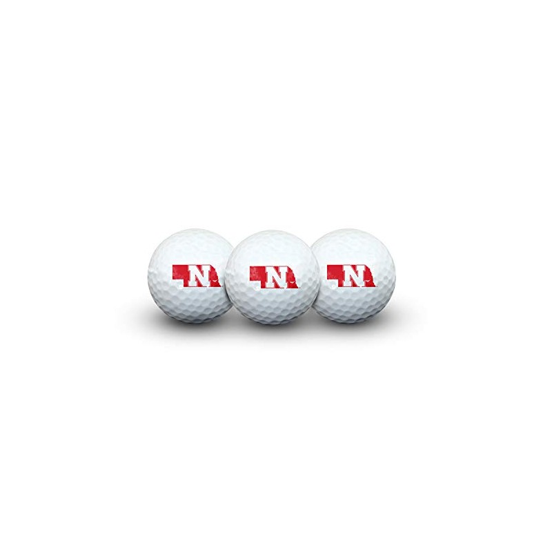 Nebraska Huskers Golf Ball Pack of 3