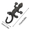 Molyorch 1 x Gecko Coat Hook, Rustic Coat Hook, Cast