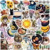 50PCS Aesthetic Sticker Pack Cute Animals, Plants, and Nature Designs