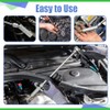 Lyxheth 14mm&16mm Magnetic Swivel Spark Plug Socket, Spark Plug Tool,