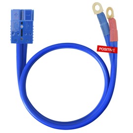 TOPDC Quick Connect Power Cable 1 Gauge 5 Feet Jumper Cables for Car, SUV and Trucks Battery, Heavy Duty Automotive Booster Cables for Jump Starting Dead or Weak Batteries