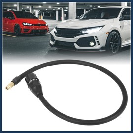 INFINAUTO 60cm Flexible Car Tyre Inflator Extension Hose Tube Valve Adapter Stylish Design