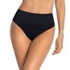 LeSensuel Invisible Thong High Waisted Underwear for Women - Tummy