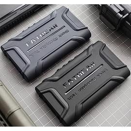 Fat Bear for Sony NW A55 Case, Rugged Shockproof Armor Protective Shell Skin Case Cover for Sony Walkman NW-A55HN A56HN A57HN A50 A55 A56 A57 (Black)