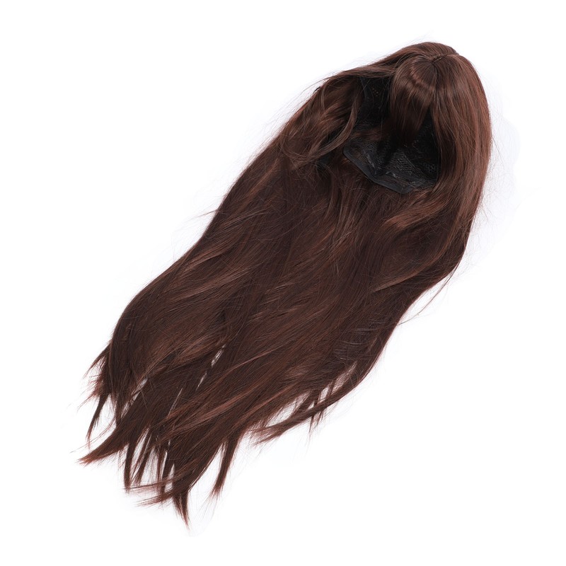 Long Straight Synthetic Hair High Density Silky Heat Resistant Fiber
