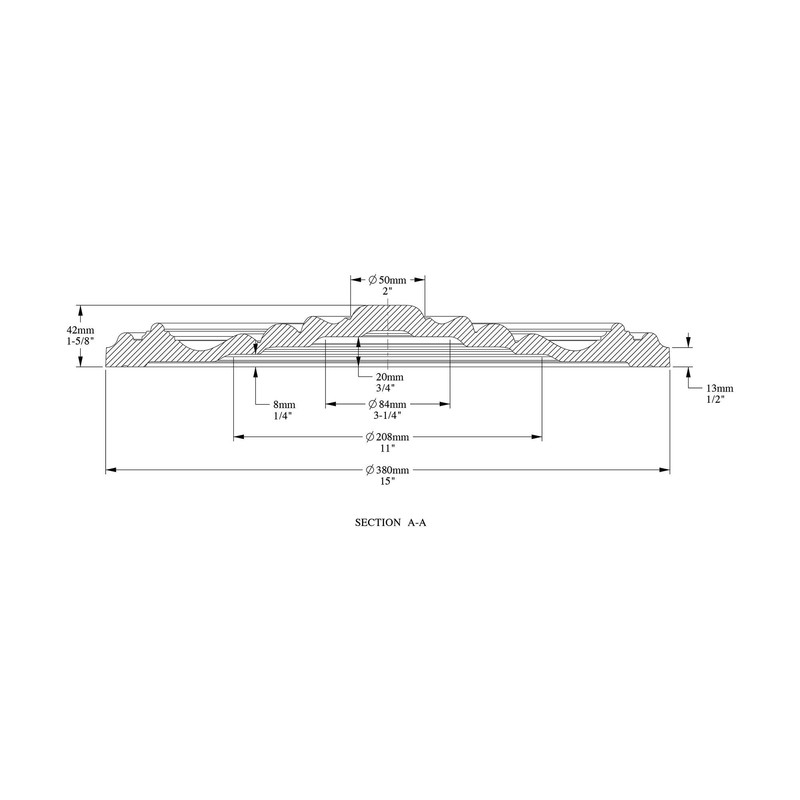Orac Decor | High Density Polyurethane Ceiling Medallion | Primed