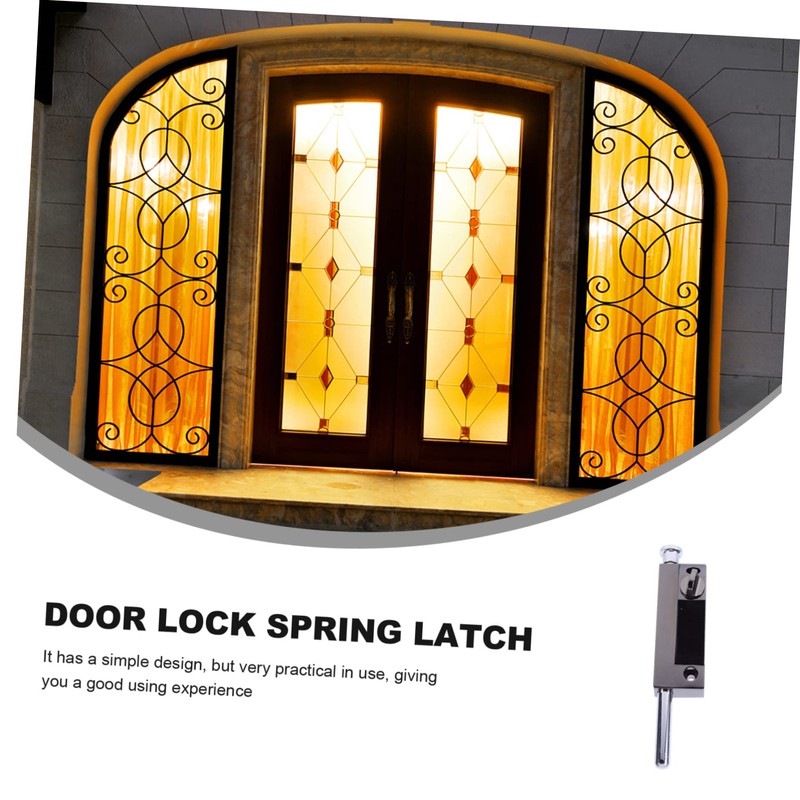 DOITOOL Deadbolt Lock Door Knob with Lock Reinforcement Garage Front
