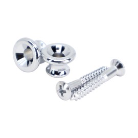 GOTOH EP-B1 Standard Size Guitar Strap Buttons - Chrome