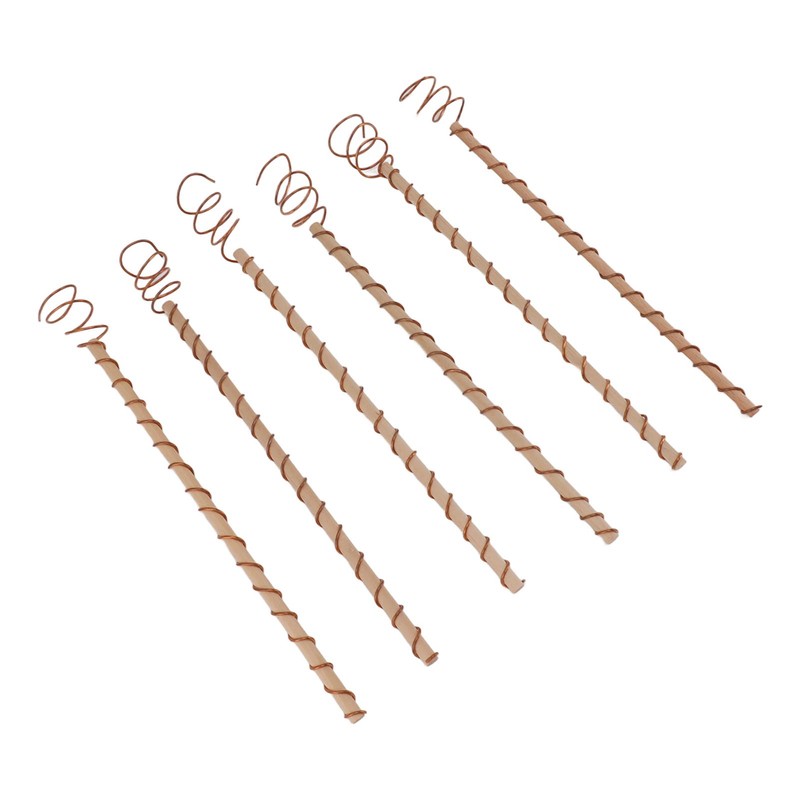 6PCS Electroculture Stakes Stable Support Garden Antenna Copper Coil for